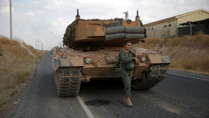 Turecká armáda v Sýrii, ilustrační foto