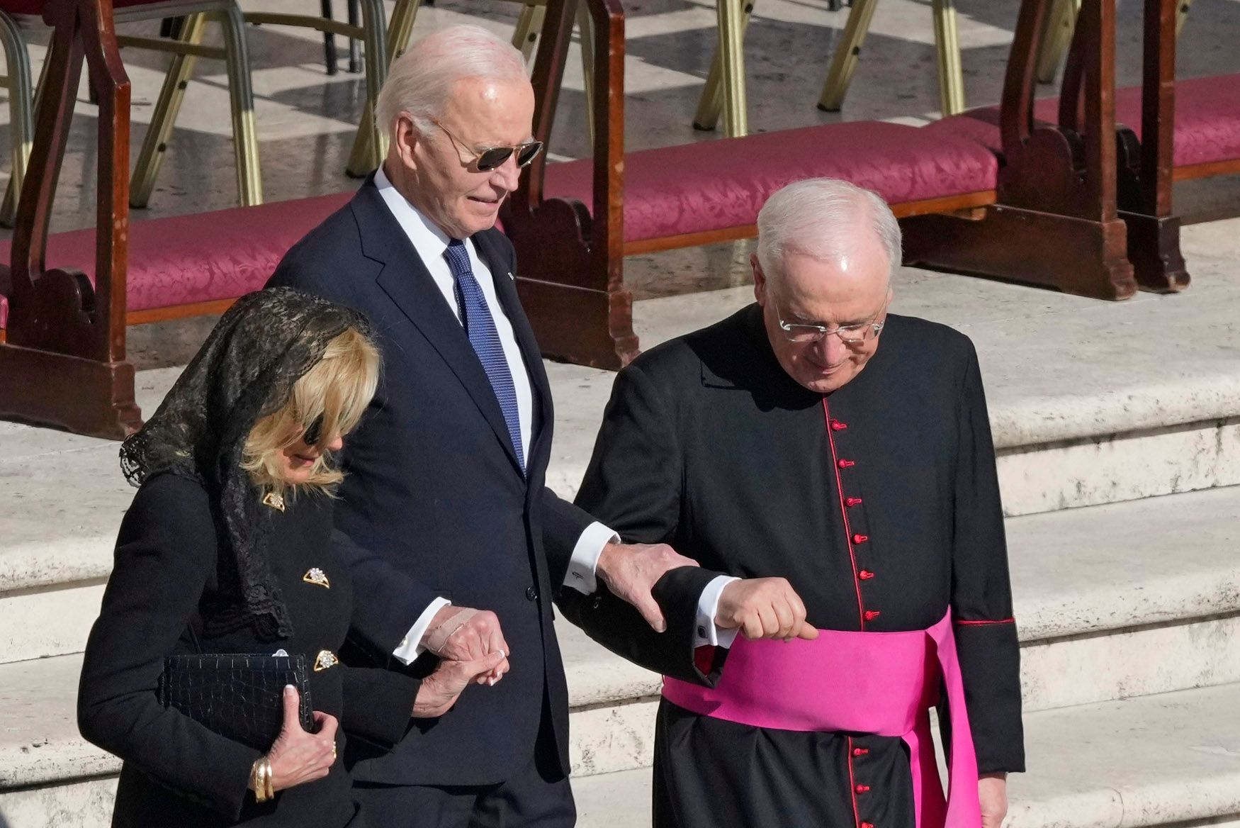 Papež František, pohřeb, státníci