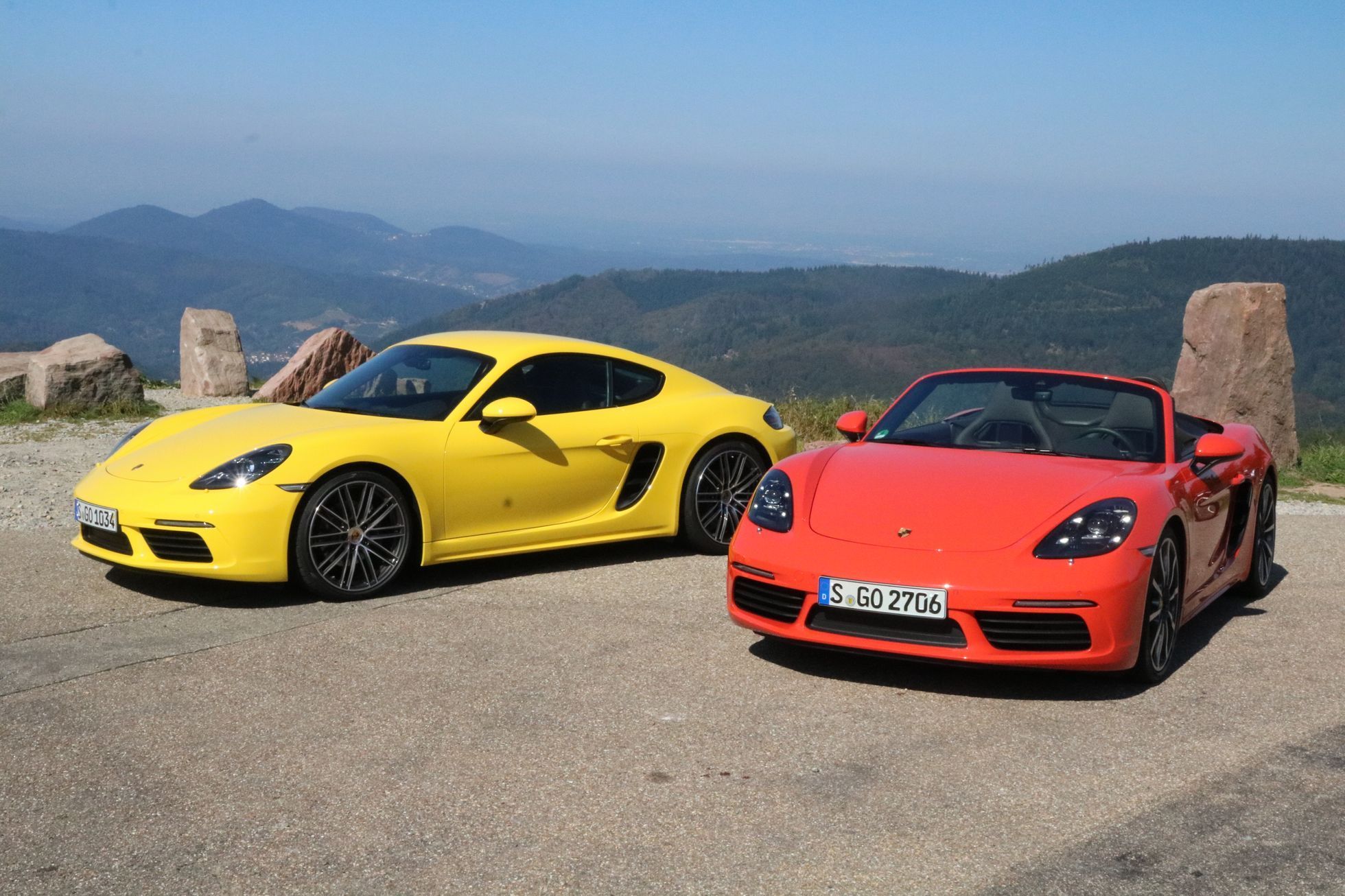 Porsche 718 - cayman a boxter