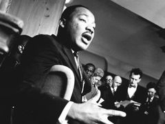 Martin Luther King byl zavražděn v dubnu 1968.