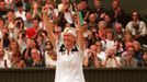 Jana Novotná na Wimbledonu 1998