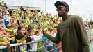 Usain Bolt na Čokoládové tretře 2016