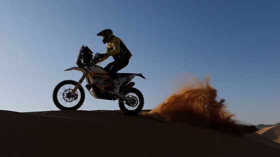 Jan Brabec (KTM) v 2. etapě Rallye Dakar 2021