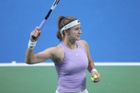 Tweener Muchové i parádní prohozy. Další českou show ukončily slzy Vondroušové