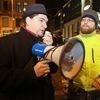 Cykloprotest proti omezení jízdě na kole na Praze 1, pořádal Auto*Mat
