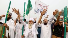 Protesty po osvobozujícm rozsudku v Pákistánu.