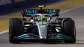 Lewis Hamilton, Mercedes v kvalifikaci na VC Singapuru F1 2022