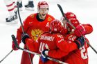 MS 2018, Rusko--Kanada: Sergej Andronov slaví gól