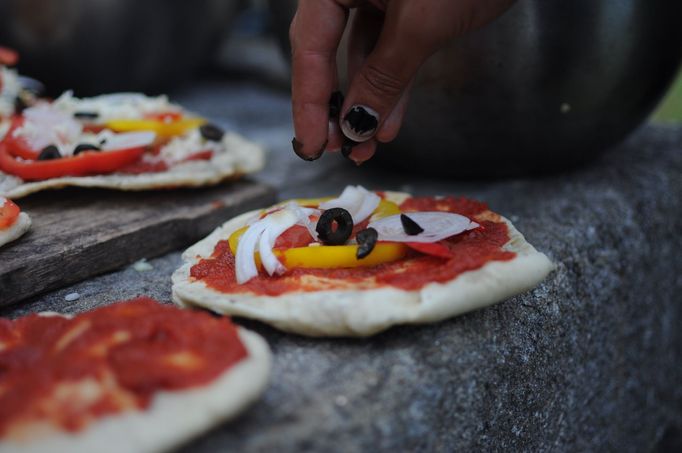 "Téměř celý život jsem vegetarián, už 30 let pořádám vegetariánské tábory pro děti, mládež a rodiny," říká Milan Smrž z Prahy.