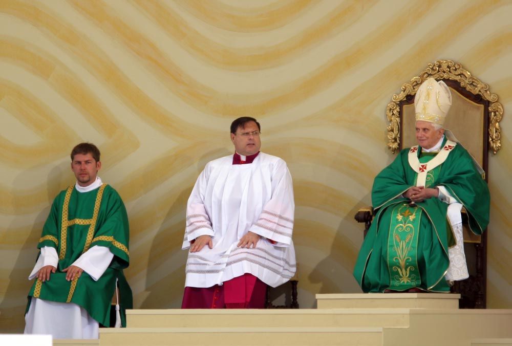 Papež Benedikt XVI v Brně