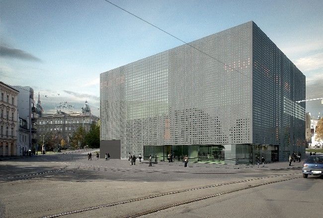 Nová budova Západočeské galerie v Plzni