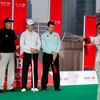 Tiger Woods na turnaji v Šanghaji