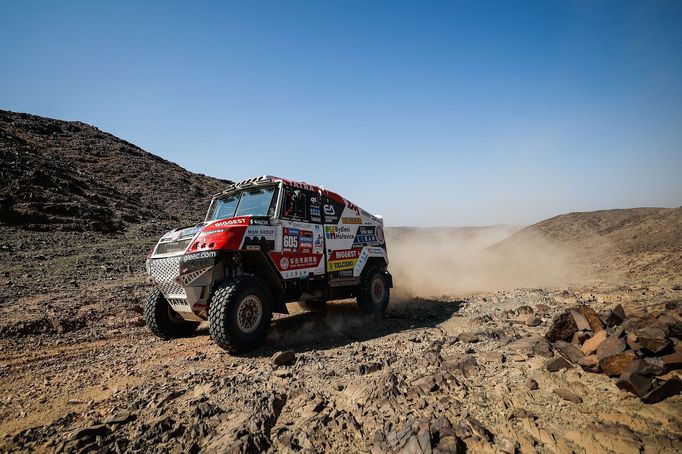 Pascal de Baar (Tatra) na trati Rallye Dakar 2024