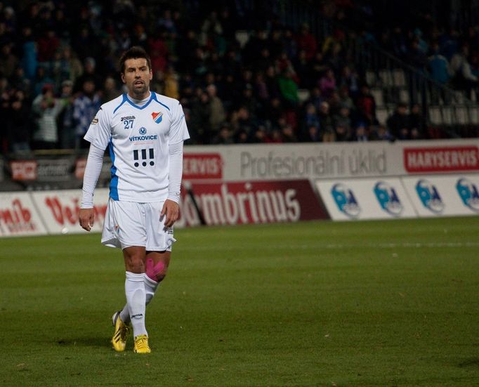 Sigma Olomouc vs. Baník Ostrava, utkání Gambrinus ligy (Milan Baroš)