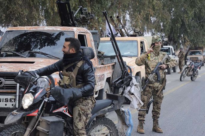Homs padl do rukou protivládních rebelů v prosinci 2024.