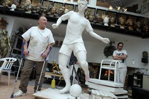Masopust bude mít sochu. Jako první slavný český fotbalista