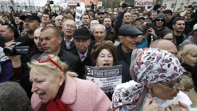 Protestní akce má být připomínkou loňských demonstrací proti znovuzvolení Vladimira Putina.