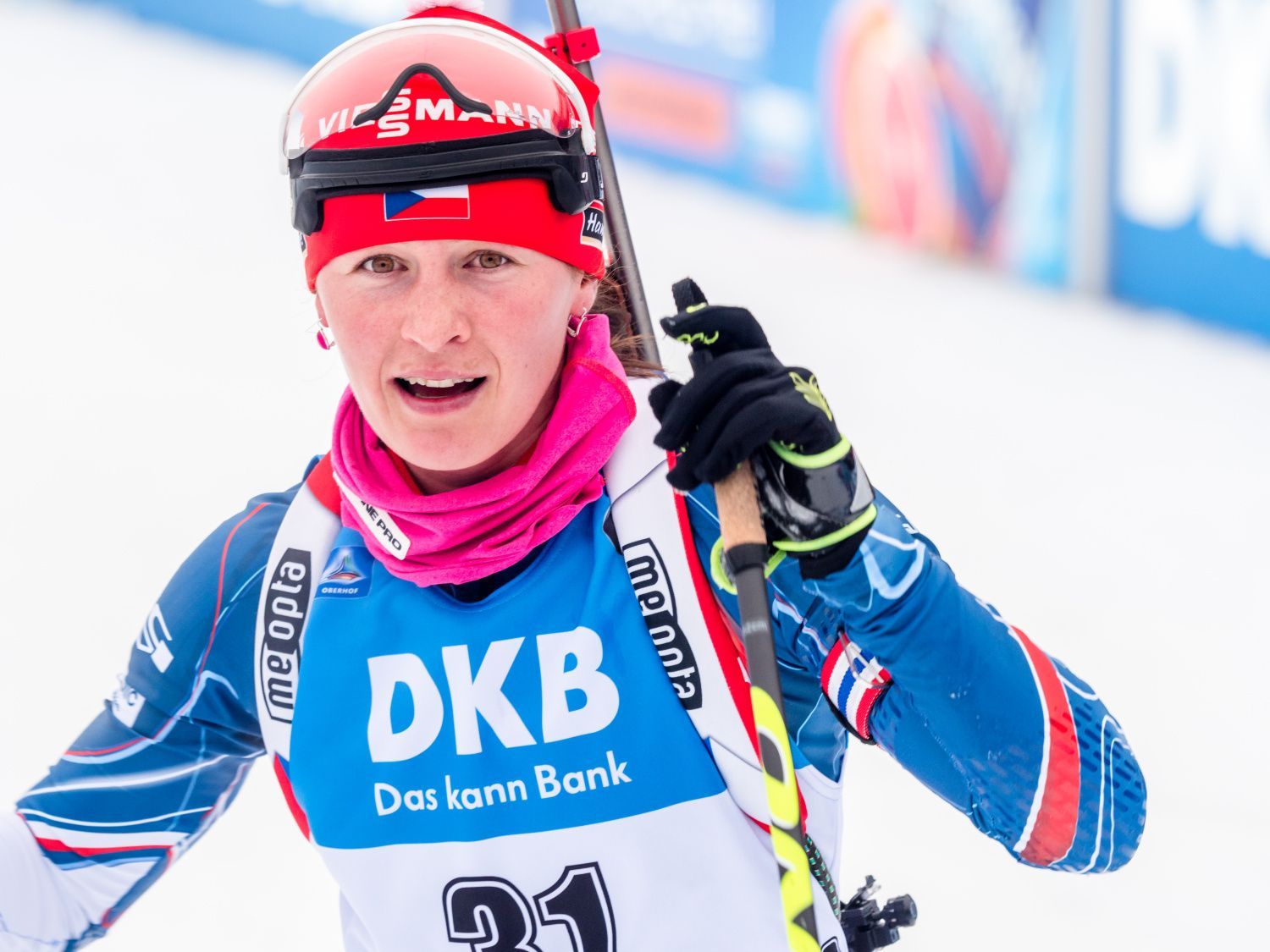 SP 2017-18 Oberhof, sprint Ž: Veronika Vítková