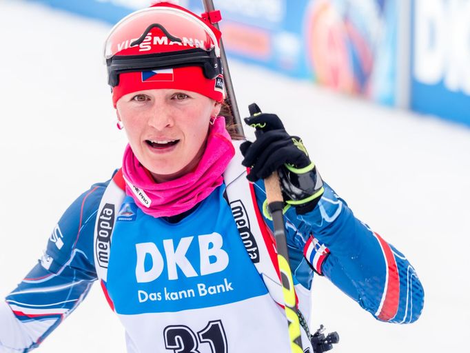 SP 2017-18 Oberhof, sprint Ž: Veronika Vítková