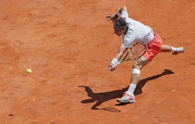 Rafael Nadal v semifinále French Open 2013