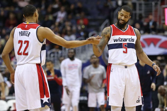 Otto Porter Jr. a Markieff Morris (Washington Wizards)