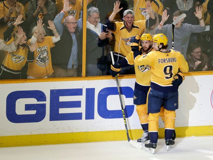 Nick Bonino a Filip Forsberg