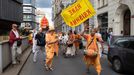 Indický festival vozů Rathayatra hnutí Hare Krišna.