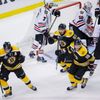Čtvrtý zápas finále Stanley Cupu: Boston Bruinss - Chicago Blackhawks