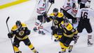 Čtvrtý zápas finále Stanley Cupu: Boston Bruinss - Chicago Blackhawks