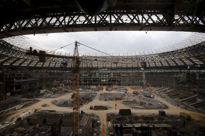 Příprava na MS 2018: stadion Lužniki v Moskvě