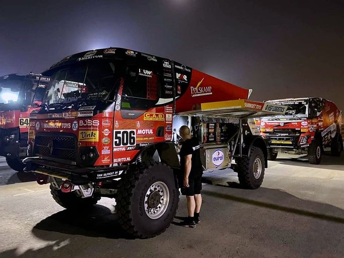 Martin van den Brink (Renault) na Rallye Dakar 2021