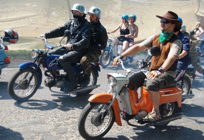 Sraz malých motocyklů Všelibice