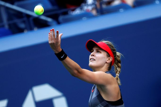 Eugenie Bouchardová na US Open 2017