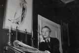 Cecil Beaton: Francis Goodman, 1945, kontaktní bromografie
