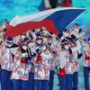 Slavnostní zahájení ZOH 2022 v Pekingu - slavnostní nástup: Česko