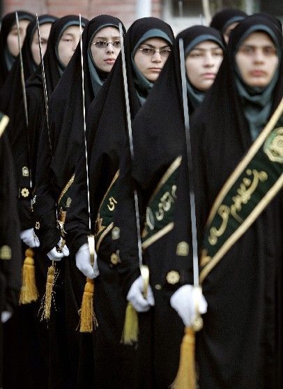 Íránské policistky