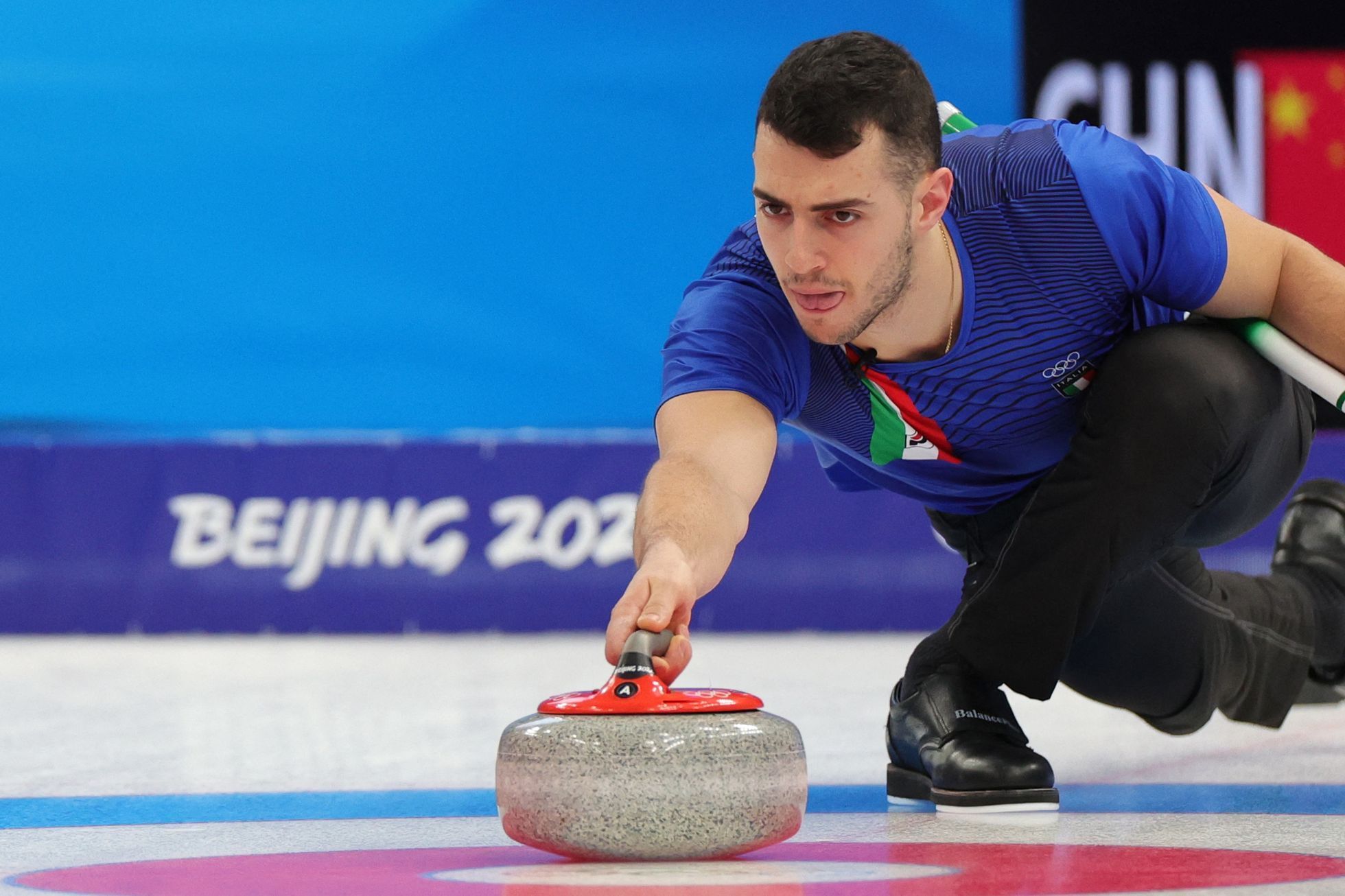 Curling - Itálie-Čína