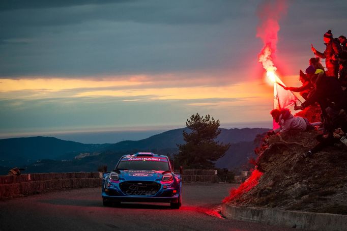 Jourdan Serderidis, Ford na trati Rallye Monte Carlo 2023