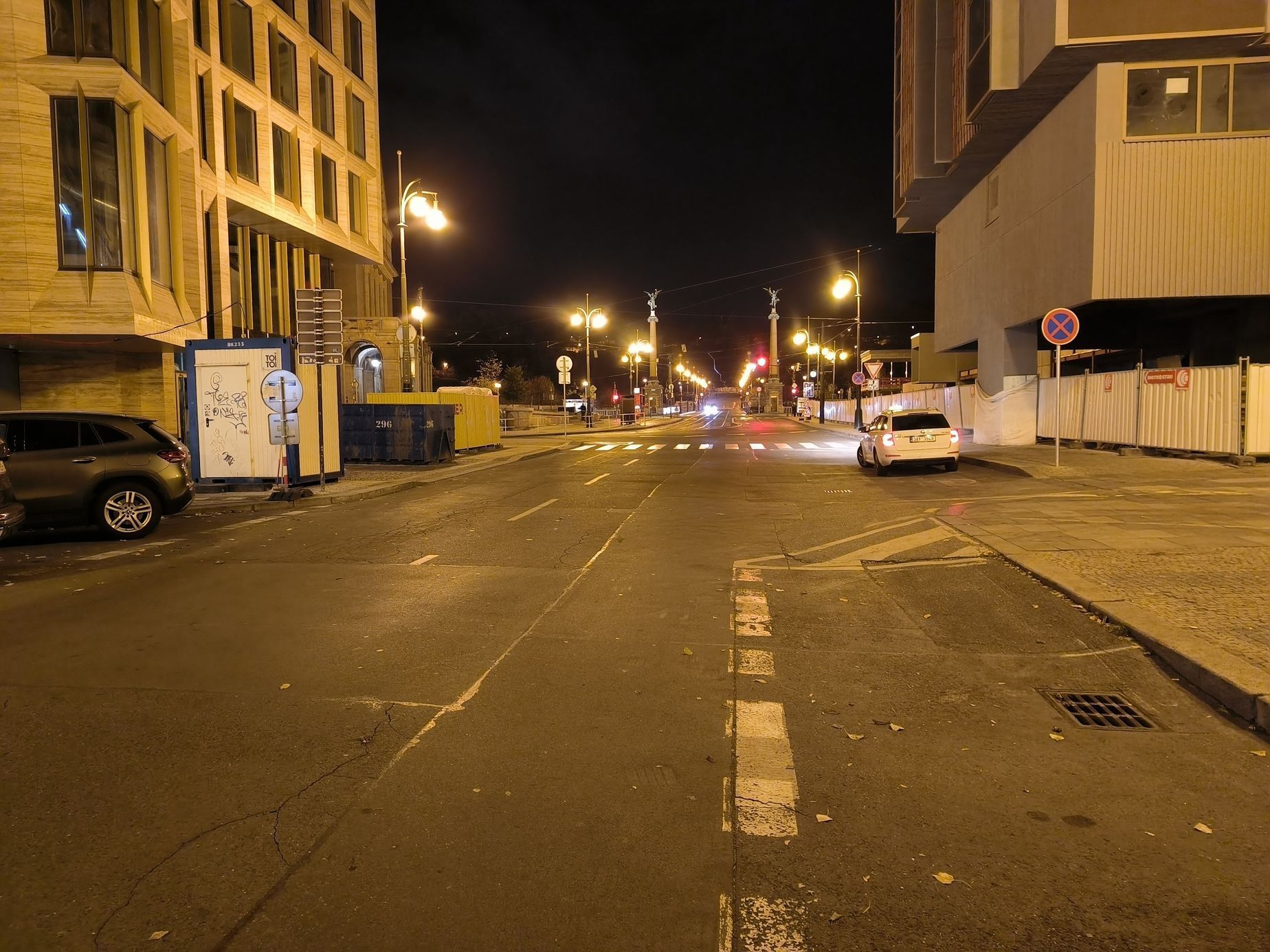 Noční zákaz vjezdu do centra Prahy