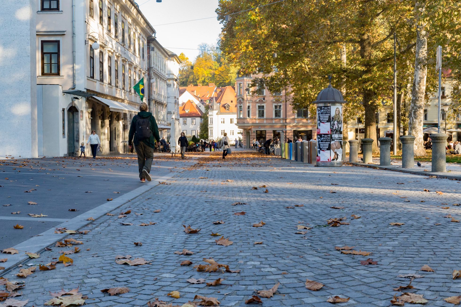 Slovinsko - Ljubljana veřejné prostory
