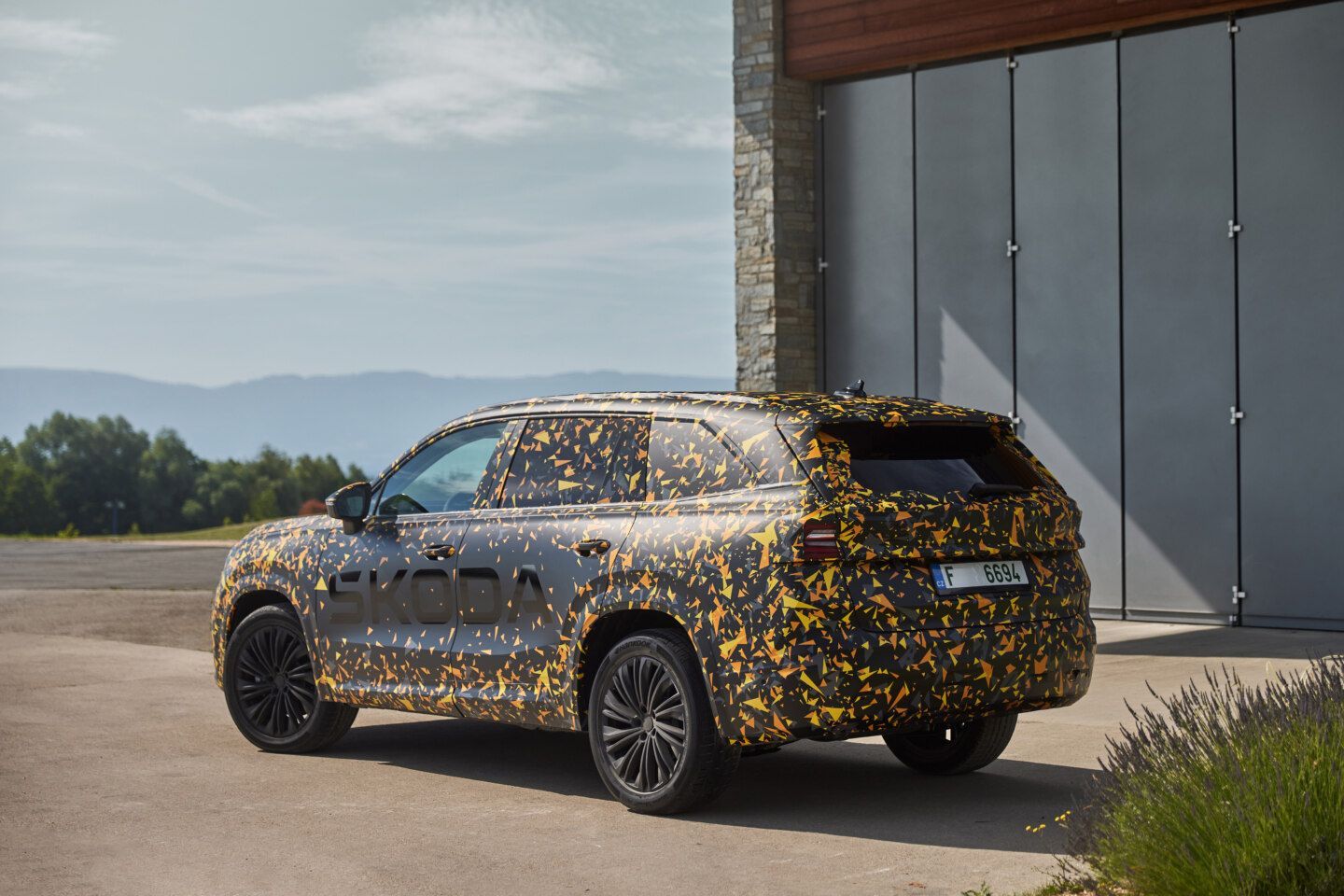 Škoda Kodiaq 2. generace maskování