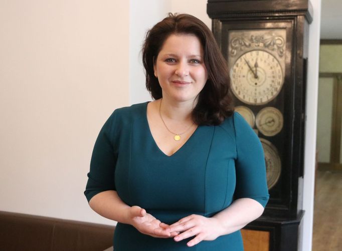 Ministryně práce a sociálních věcí Jana Maláčová v polovině května 2021.