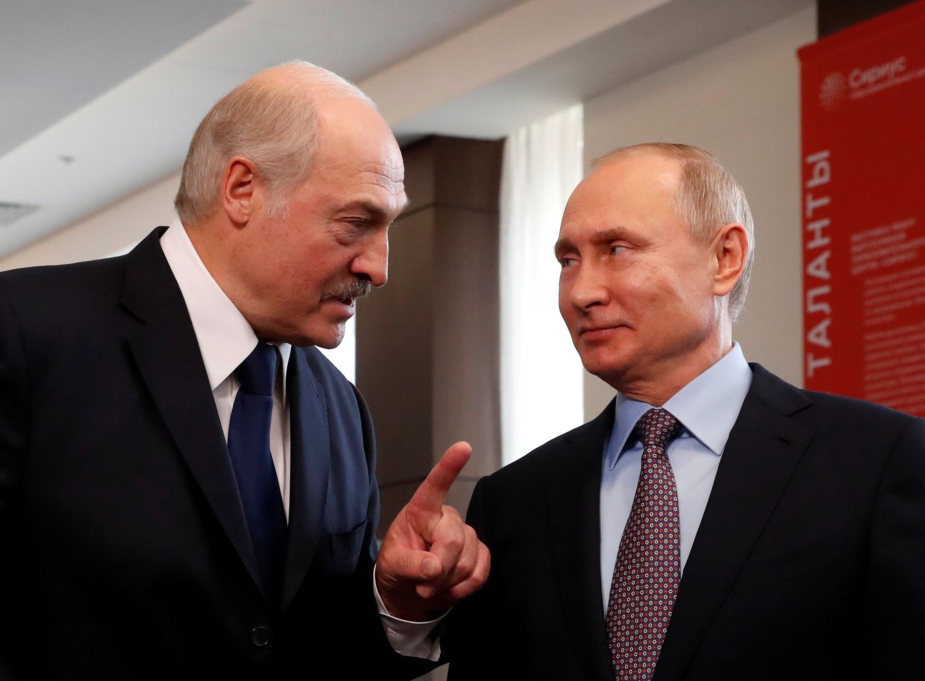 Lukašenko a Putin