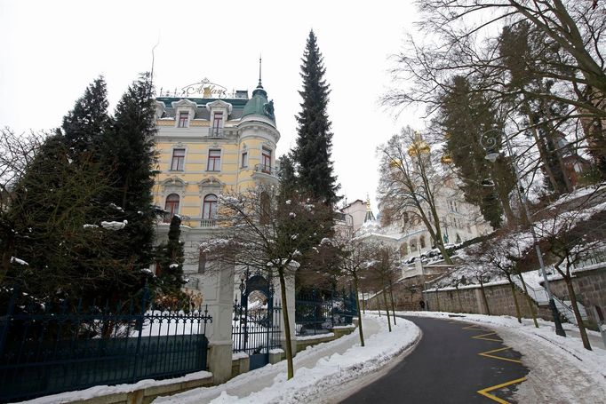 Karlovy Vary, dům, kazašský majitel, Kajrat Boranbajev, příbuzný prezidenta Nazarbajeva, Villa Ahlan Sadová 1075/53.