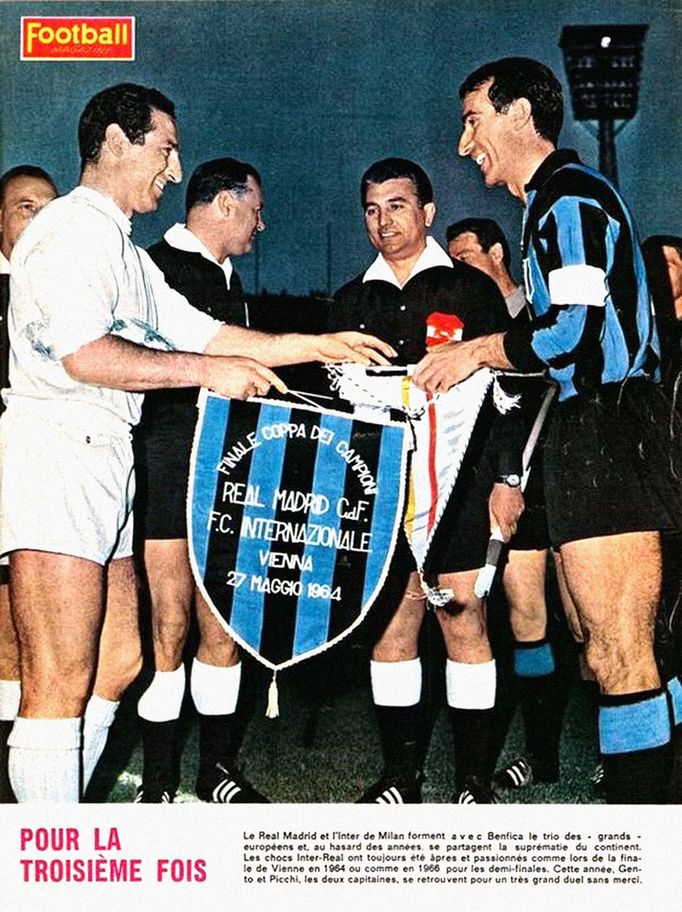 1964 Inter Milán - Real Madrid 3:1