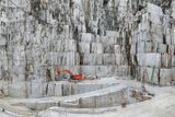 Edward Burtynsky: Carrara (snímek z výstavy Anthropocene v pražském centru CAMP)