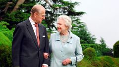 Princ Philip s královnou Alžbětou II., rok 2007