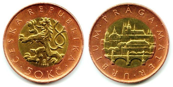 50 Kč mince