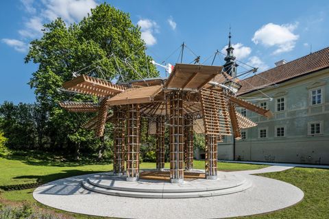 Kinetický pavilon Martina Rajniše
