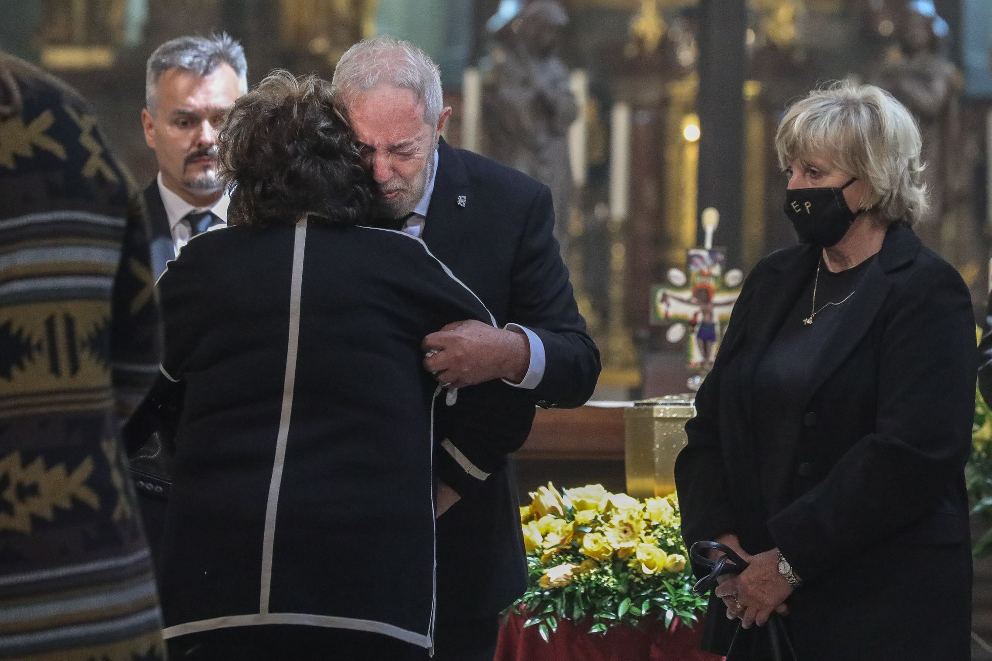Poslední rozloučení Eva Pilarová, bazilika Nanebevzetí Panny Marie na Strahově